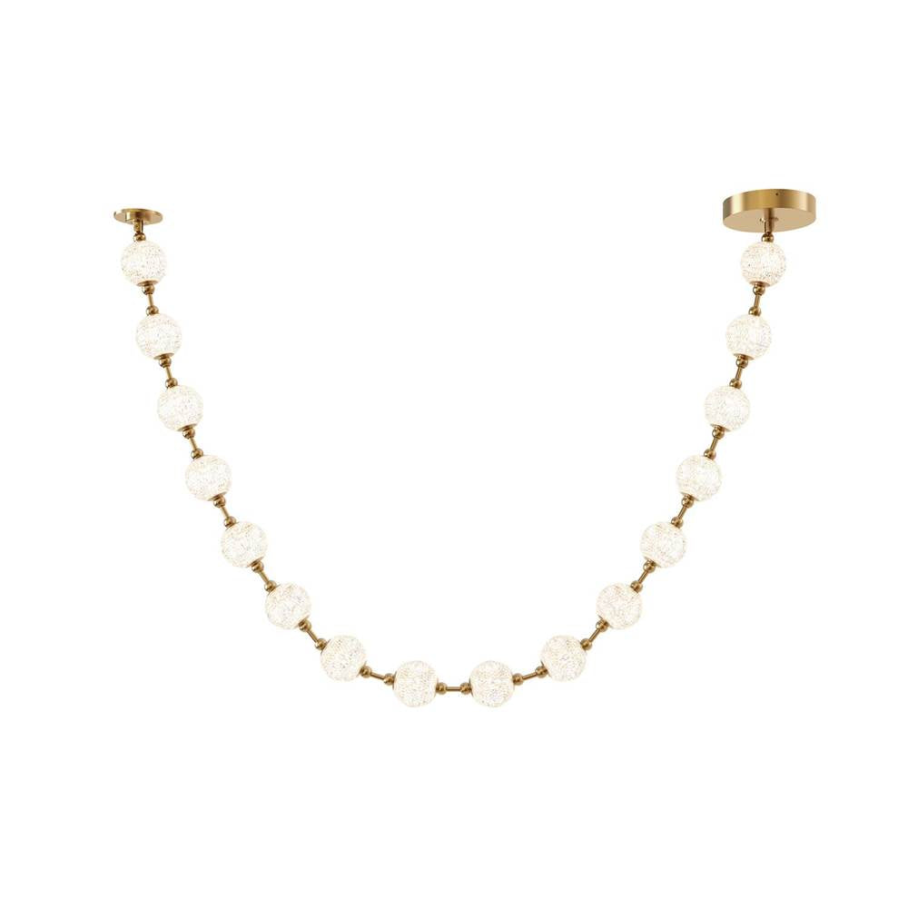 Alora Lighting PD321716NB Natural Brass Marni 16 Head Natural Brass Led Pendant Image 1