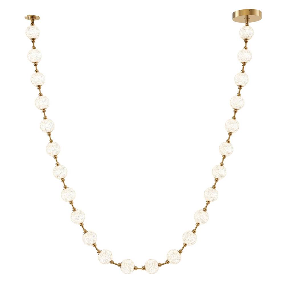 Alora Lighting PD321724NB Natural Brass Marni 24 Head Natural Brass Led Pendant Image 1