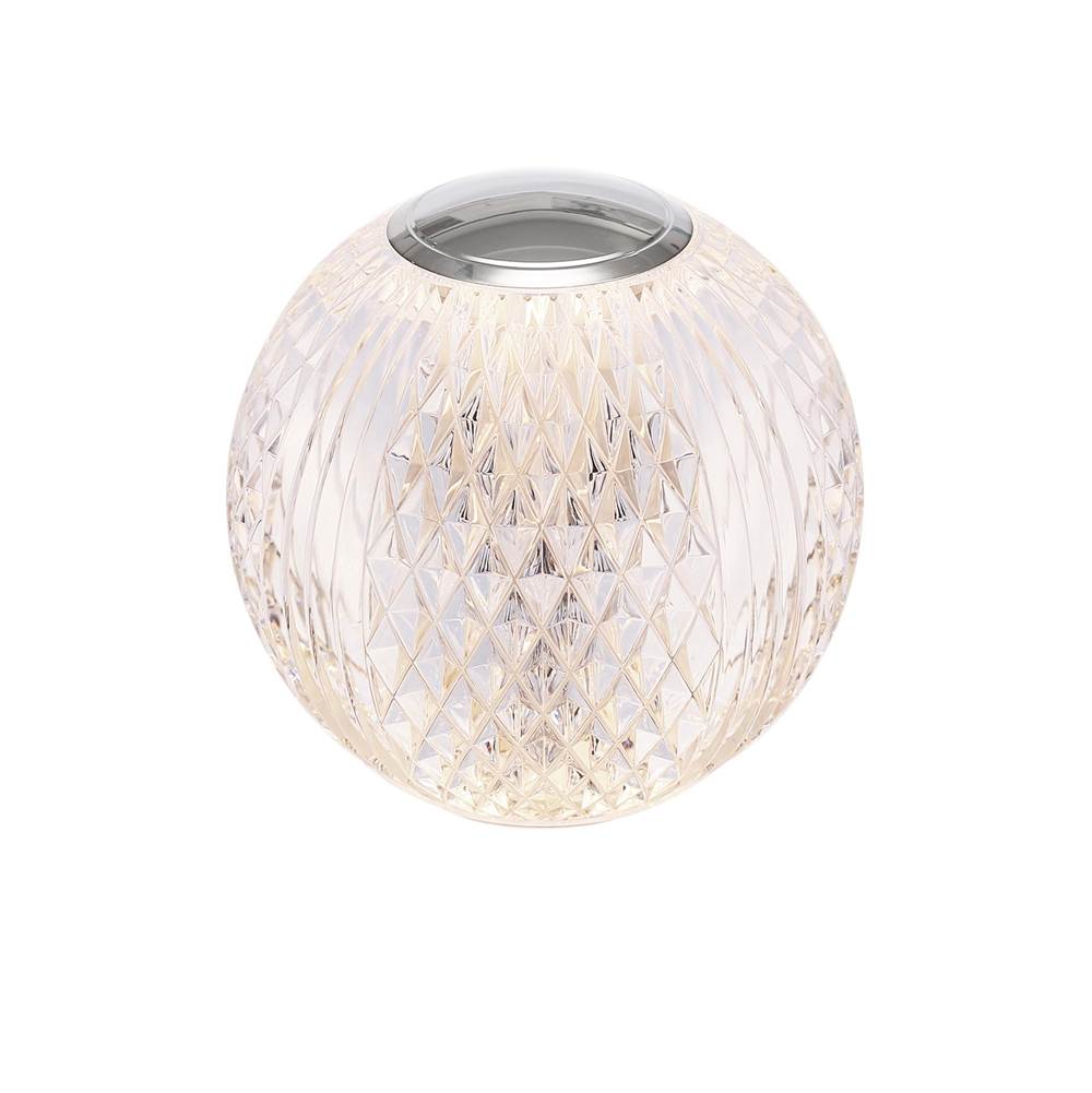 Alora Lighting Marni 4-in Natural Brass Led Table Lamp