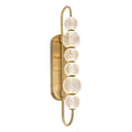 Alora Lighting WV321628NB Natural Brass Marni 28-in Natural Brass Led Wall/vanity Image 1