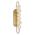 Alora Lighting WV321628NB Natural Brass Marni 28-in Natural Brass Led Wall/vanity Image 1