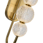Alora Lighting WV321628NB Natural Brass Marni 28-in Natural Brass Led Wall/vanity Image 2