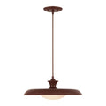 Alora Lighting PD557015BGD Burgundy Minori 15-in Burgundy Socket Pendant Image 1