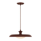 Alora Lighting PD557015BGD Burgundy Minori 15-in Burgundy Socket Pendant Image 1