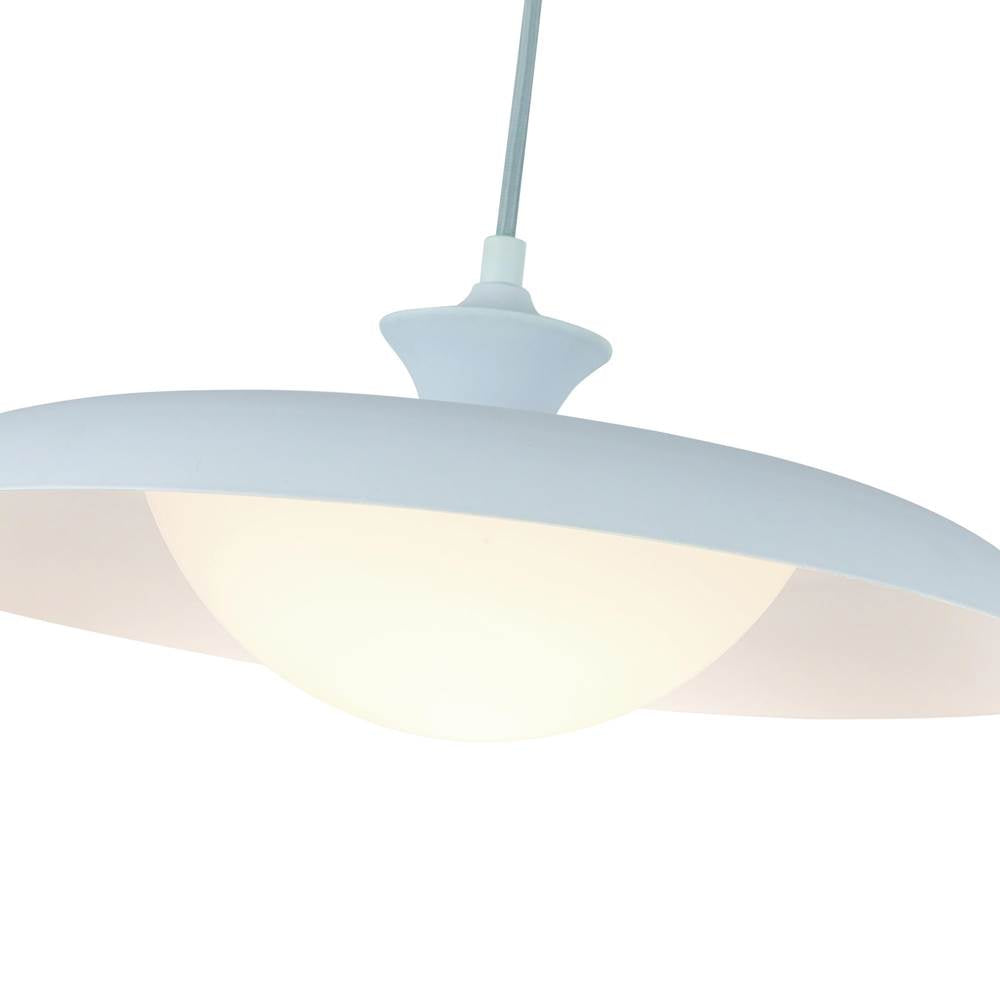 Alora Lighting PD557015CER Cerulean Minori 15-in Cerulean Socket Pendant Image 3