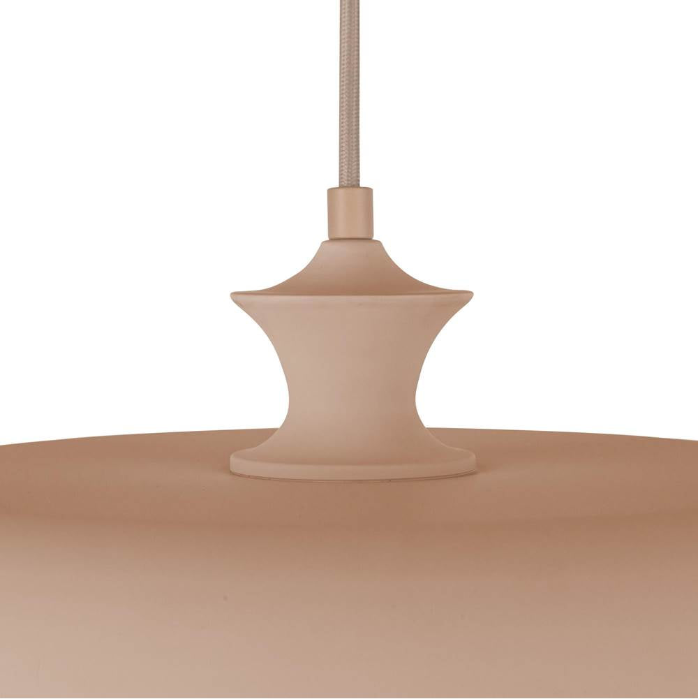 Alora Lighting PD557015PEC Peach Minori 15-in Peach Socket Pendant Image 2