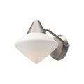 Alora Lighting Nora 8-in Aged Gold/opal Matte Glass 1 Light Wall/vanity