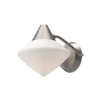 Alora Lighting Nora 8-in Aged Gold/opal Matte Glass 1 Light Wall/vanity