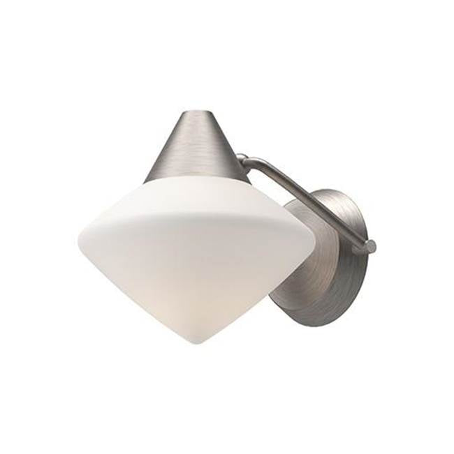 Alora Lighting Nora 8-in Aged Gold/opal Matte Glass 1 Light Wall/vanity