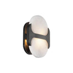 Alora Lighting WV357109UBAR Urban Bronze,Alabaster Odin 9-in Urban Bronze/alabaster Socket Wall Vanity Image 4