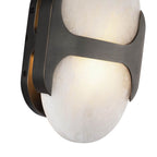 Alora Lighting WV357109UBAR Urban Bronze,Alabaster Odin 9-in Urban Bronze/alabaster Socket Wall Vanity Image 3