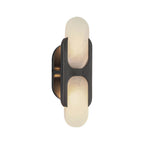 Alora Lighting Odin 14-in Urban Bronze/alabaster Socket Wall Vanity