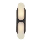 Alora Lighting WV357217UBAR Urban Bronze,Alabaster Odin 17-in Urban Bronze/alabaster Socket Wall Vanity Image 1