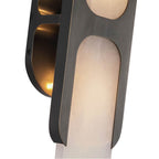 Alora Lighting WV357217UBAR Urban Bronze,Alabaster Odin 17-in Urban Bronze/alabaster Socket Wall Vanity Image 3