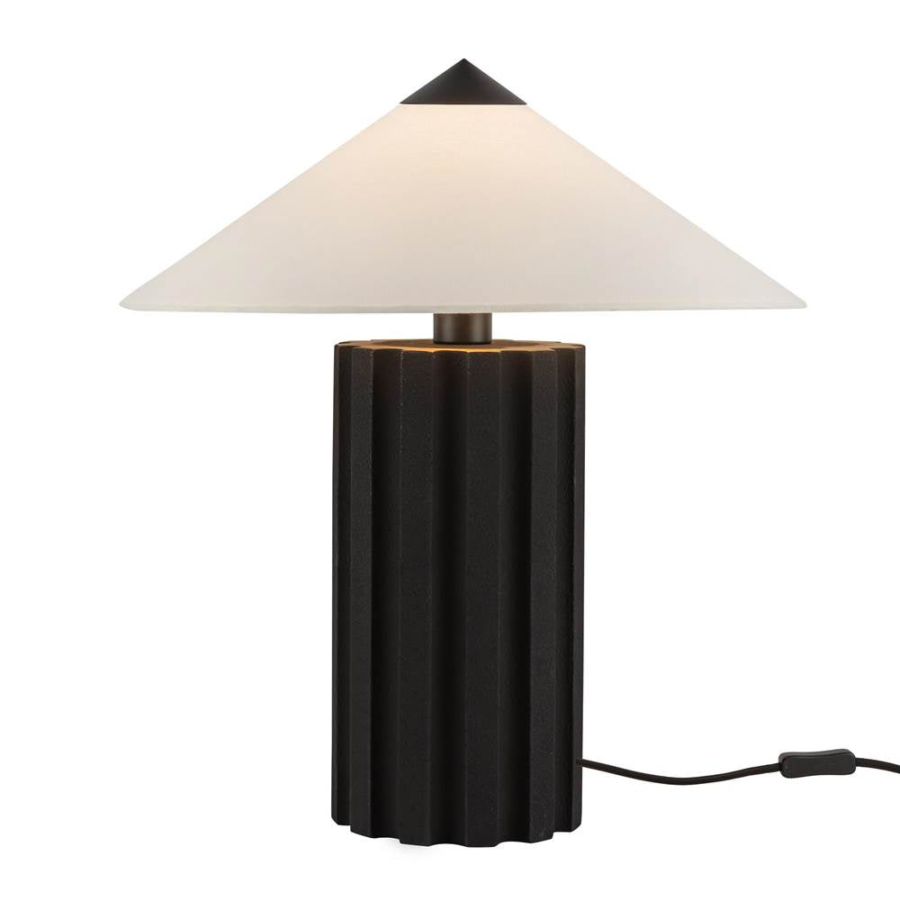 Alora Lighting TL441020MB Matte Black Ono 20-in Matte Black Socket Table Lamp Image 1