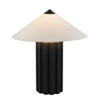 Alora Lighting Ono 20-in Matte Black Socket Table Lamp