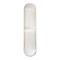 Alora Lighting Palais 24-in Polished Nickel Led Wall/vanity