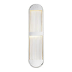 Alora Lighting Palais 24-in Polished Nickel Led Wall/vanity