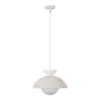 Alora Lighting PD490114WHOP White,Opal Glass Perth 14-in White/opal Glass 1 Light Pendant Image 4