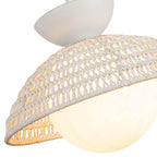 Alora Lighting PD490114WHOP White,Opal Glass Perth 14-in White/opal Glass 1 Light Pendant Image 3