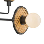 Alora Lighting CH432438MB Matte Black Piper 38-in Matte Black Socket Chandelier Image 3