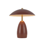 Alora Lighting Poppy 9-in Burgundy Led Table Lamp