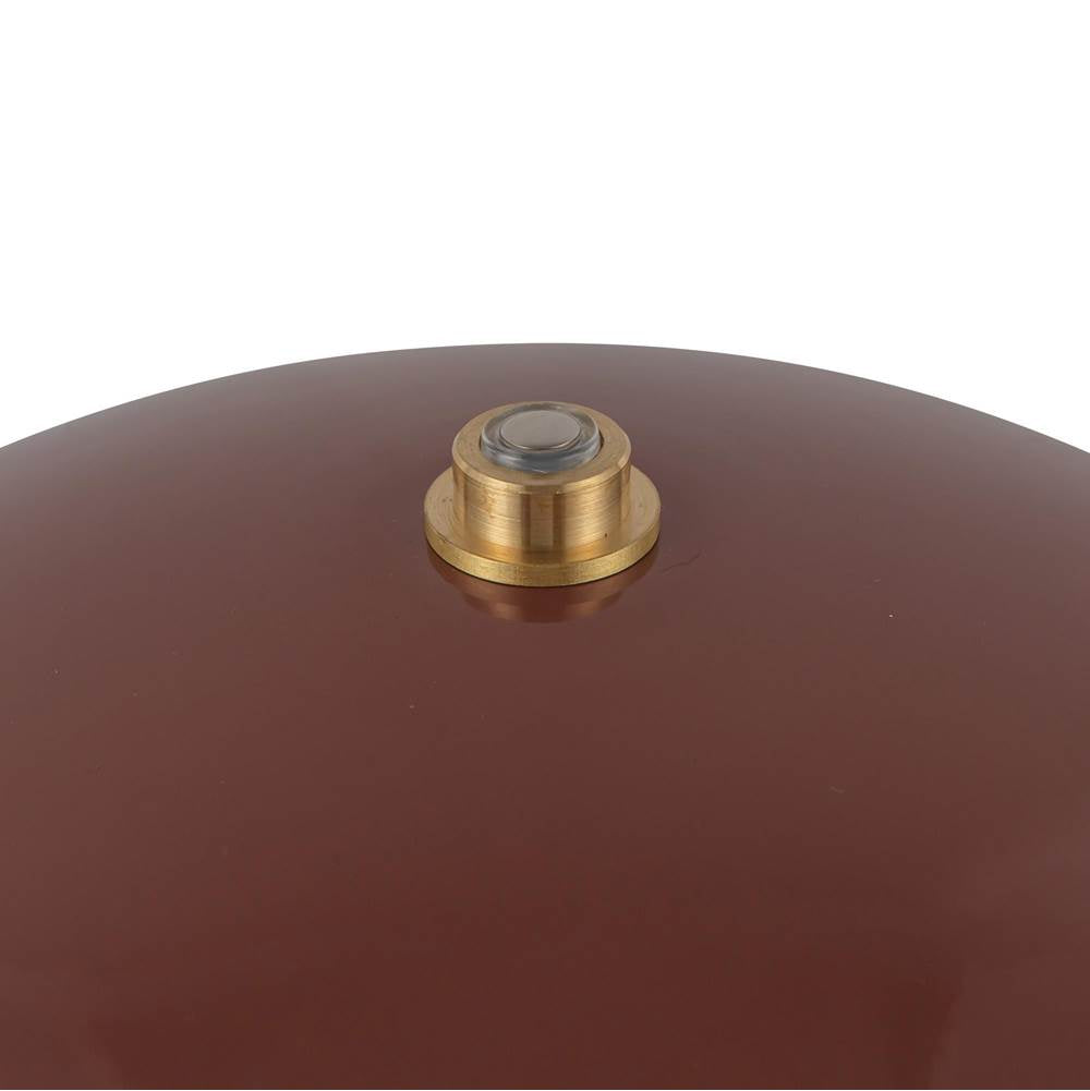 Alora Lighting TL437409BGD Burgundy Poppy 9-in Burgundy Led Table Lamp Image 3