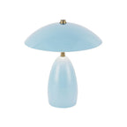 Alora Lighting TL437409CER Cerulean Poppy 9-in Cerulean Led Table Lamp Image 4