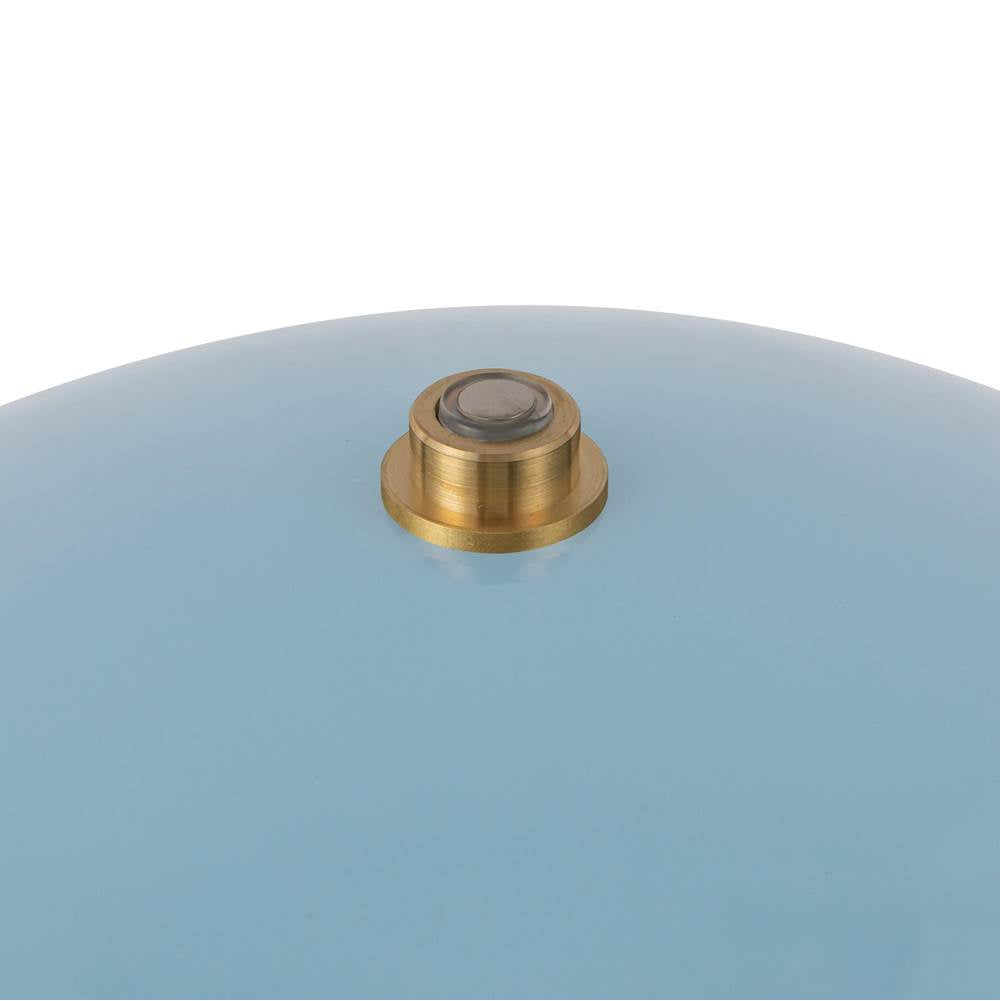Alora Lighting TL437409CER Cerulean Poppy 9-in Cerulean Led Table Lamp Image 3