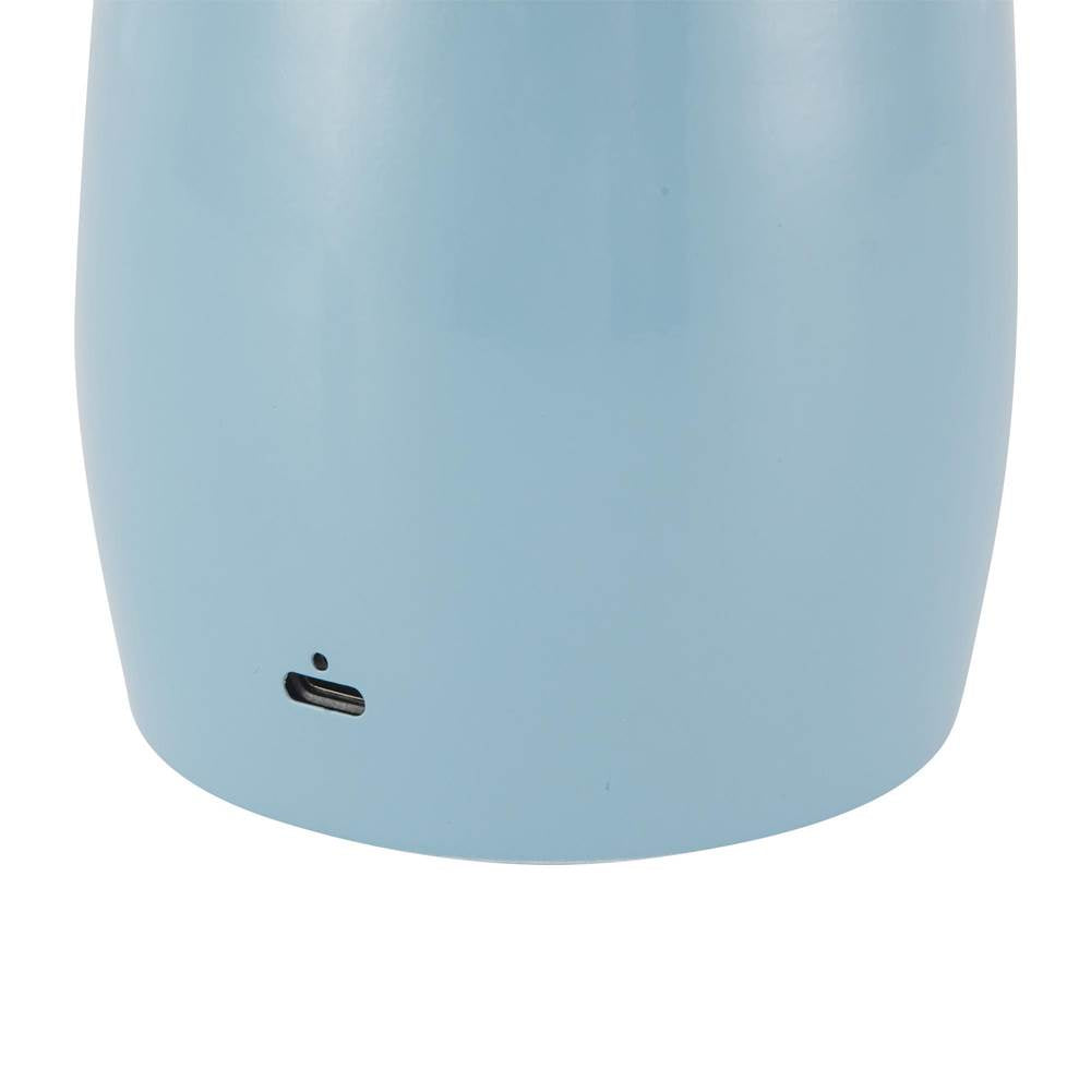 Alora Lighting TL437409CER Cerulean Poppy 9-in Cerulean Led Table Lamp Image 2