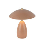 Alora Lighting TL437409PEC Peach Poppy 9-in Peach Led Table Lamp Image 4