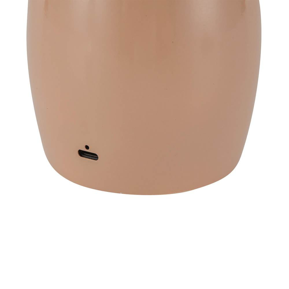 Alora Lighting TL437409PEC Peach Poppy 9-in Peach Led Table Lamp Image 2