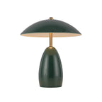 Alora Lighting Poppy 9-in Burgundy Led Table Lamp