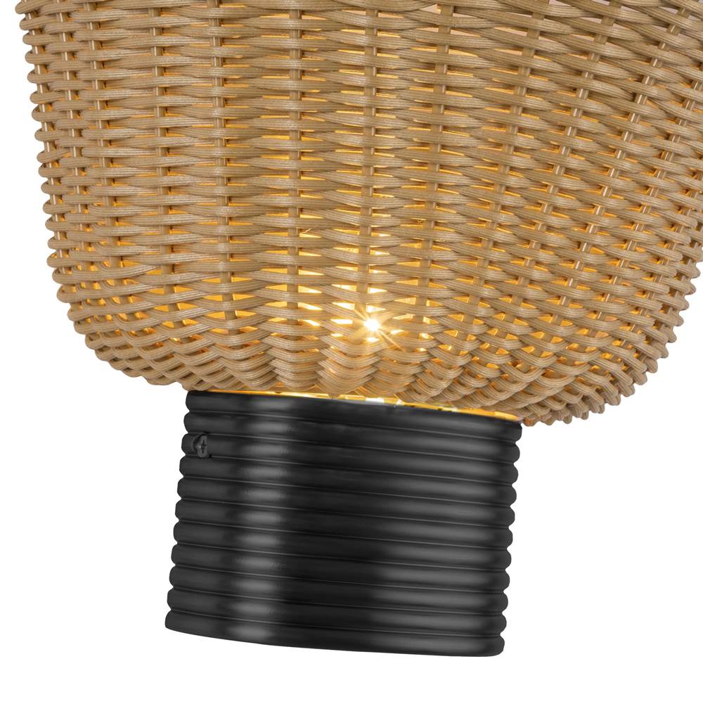 Alora Lighting WV667014MB Matte Black Rancho 14-in Matte Black Socket Wall/vanity Light Image 2