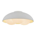 Alora Lighting FM495316AWOP Antique White,Opal Glass Robyn 16-in Antique White/opal Glass Socket Flush Mount Image 1