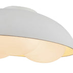 Alora Lighting FM495316AWOP Antique White,Opal Glass Robyn 16-in Antique White/opal Glass Socket Flush Mount Image 3