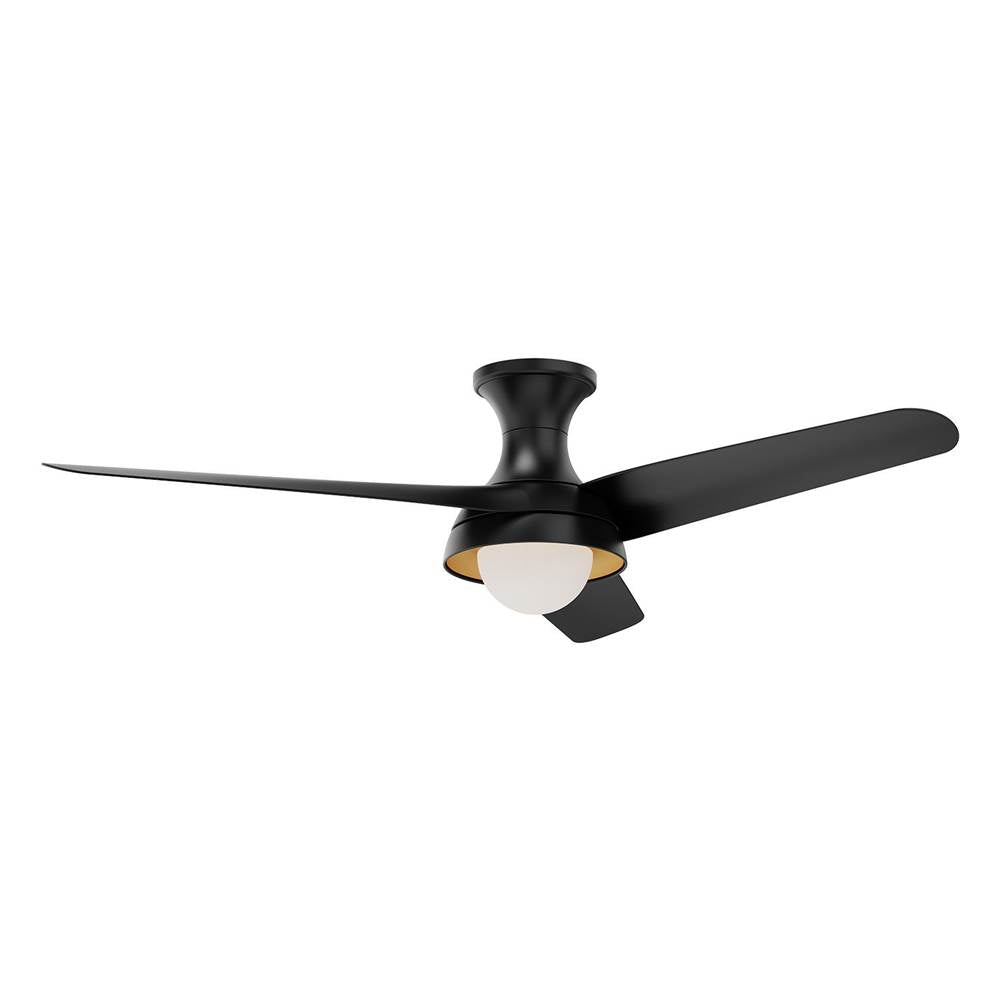Alora Lighting HF522054MB Matte Black Rubio-h 54-in Matte Black Led Fans Image 1