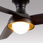 Alora Lighting Rubio H Rubio-h 54-in Matte Black Led Fans