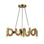 Alora Lighting CH420823BG Brushed Gold Sadie 23-in Brushed Gold Socket Chandelier Image 1