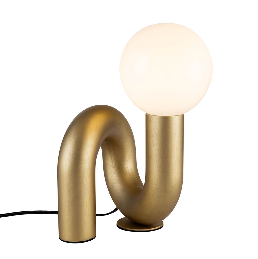 Alora Lighting TL420107BG Brushed Gold Sadie 6-in Brushed Gold Socket Table Lamp Image 1