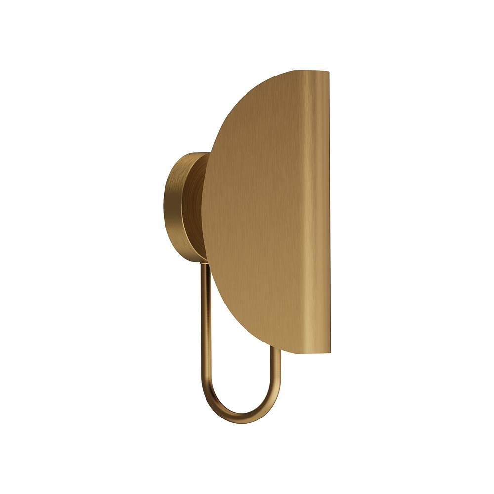 Alora Lighting Seno 6-in Aged Gold 1 Light Wall/vanity