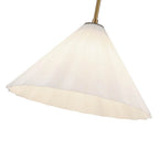 Alora Lighting PD451814AGOP Aged Gold,Opal Glass Serena 14-in Aged Brass/opal Glass 1 Light Pendant Image 2