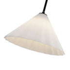 Alora Lighting PD451814MBOP Matte Black,Opal Glass Serena 14-in Matte Black/opal Glass 1 Light Pendant Image 2