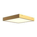Alora Lighting Sydney 11-in Aged Gold Led Flush Mount
