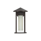 Alora Lighting Tenko 12-in Black/glossy Opal Glass 1 Light Exterior Wall
