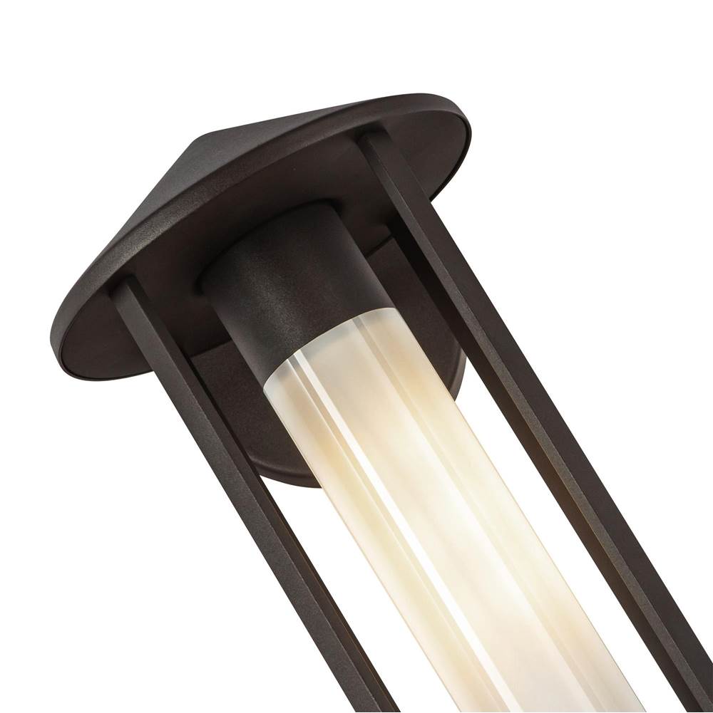 Alora Lighting EW526312BZGO Bronze,Glossy Opal Glass Tenko 12-in Bronze/glossy Opal Glass 1 Light Exterior Wall Image 2
