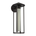 Alora Lighting EW526318BZGO Bronze,Glossy Opal Glass Tenko 18-in Bronze/glossy Opal Glass 1 Light Exterior Wall Image 3