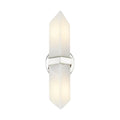 Alora Lighting Valencia 15-in Polished Nickel/alabaster 2 Lights Wall/vanity