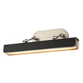Alora Lighting Valise Picture Valise Picture 20-in Aged Nickel/tuxedo Leather Led Wall/picture Light