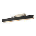 Alora Lighting Valise Picture Valise Picture 32-in Aged Nickel/tuxedo Leather Led Wall/picture Light